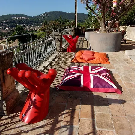 بيت ضيافة Castel Pierre Lisse Hyères